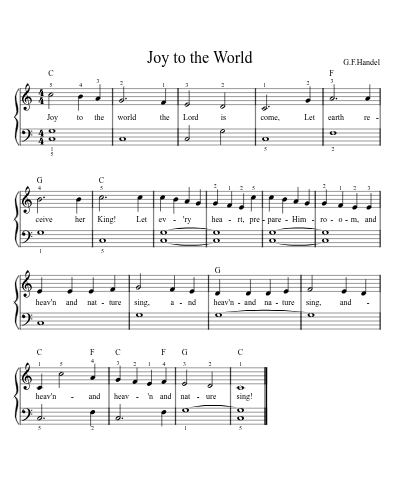 Joy to the world preview