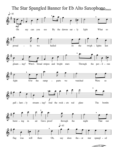 Star Spangled Banner preview