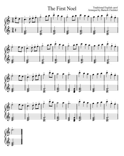 The First Noel preview